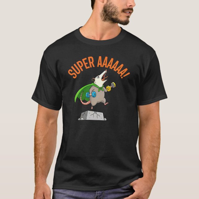 SUPER AAAAAA! Camiseta (Frente)