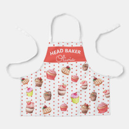 Super Fofa Cabeça de Padeira Colorida Fazer Cupcak
