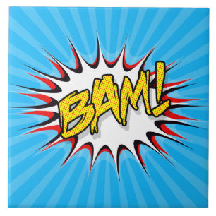 Super Hero Clássico Bam! Bolhas de Ação