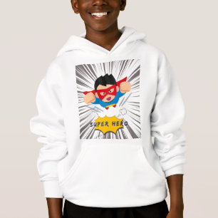 Super Hero Kid - Energia do Cartoon de Estilo de B