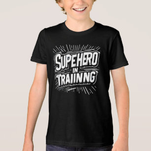 Super-herói no treinamento