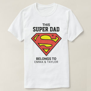 Super-Homem  Este Super Pai Pertence À Camiseta