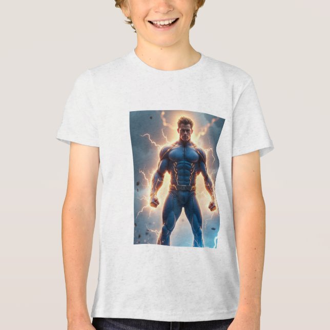 "Super-Homem: O Tee Hero Tee" (Frente)