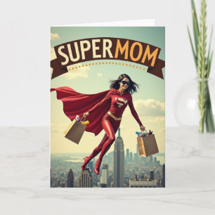 Super Mãe ao Resgate Cartão