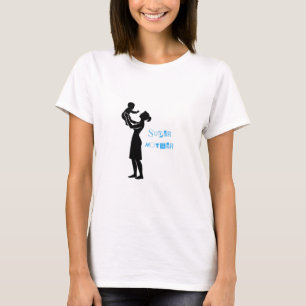 Super-Mãe - Empoderamento e camiseta Na moda