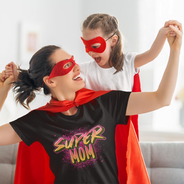 SUPER MÃE INSPIRADA EM GRAFFITI (Criador carregado)
