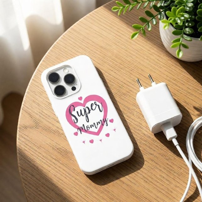 Super Mamãe Estojo de iPhone Personalizado Melhor  (Criador carregado)