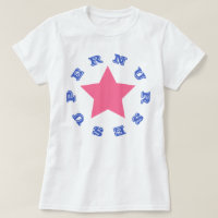 SUPER NURSE | Marinho Blue Star Camisa básica para