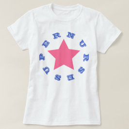 SUPER NURSE | Marinho Blue Star Camisa básica para