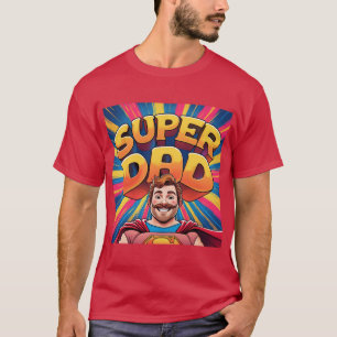 Super Pai - Camisa retrora para Pai