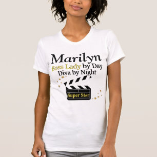 SUPER-STAR DO BOSS LADY PERSONALIZADO A CAMISA