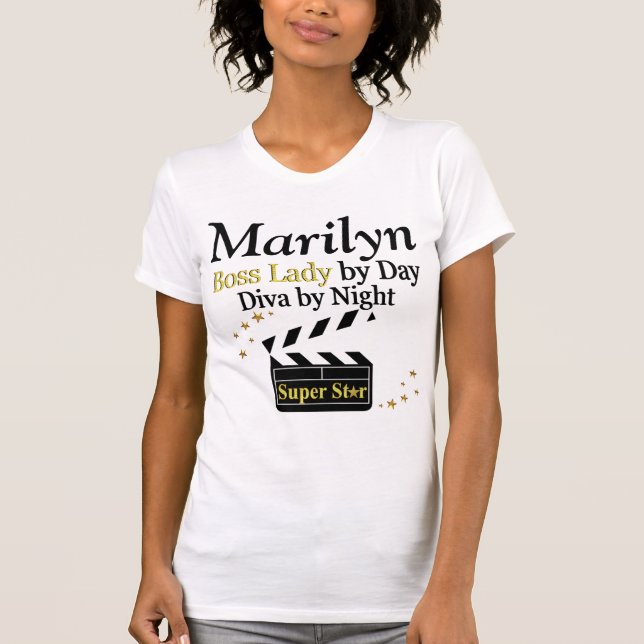 SUPER-STAR DO BOSS LADY PERSONALIZADO A CAMISA (Frente)