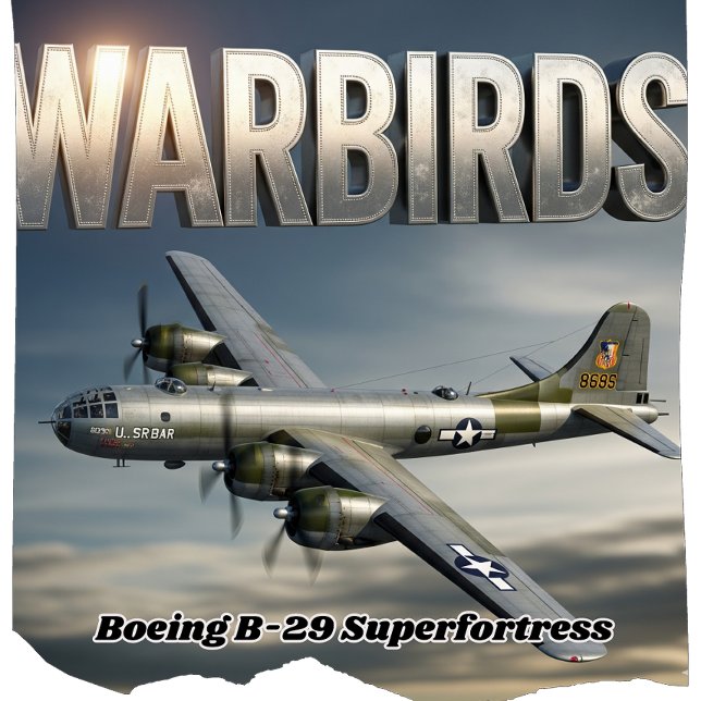 Superfortaleza Vintage Boeing B-29 (Criador carregado)