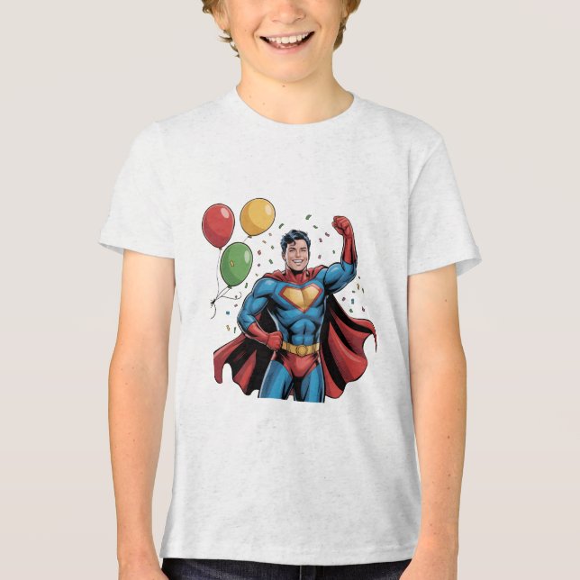 Superhero Boys Birthday Party (Frente)