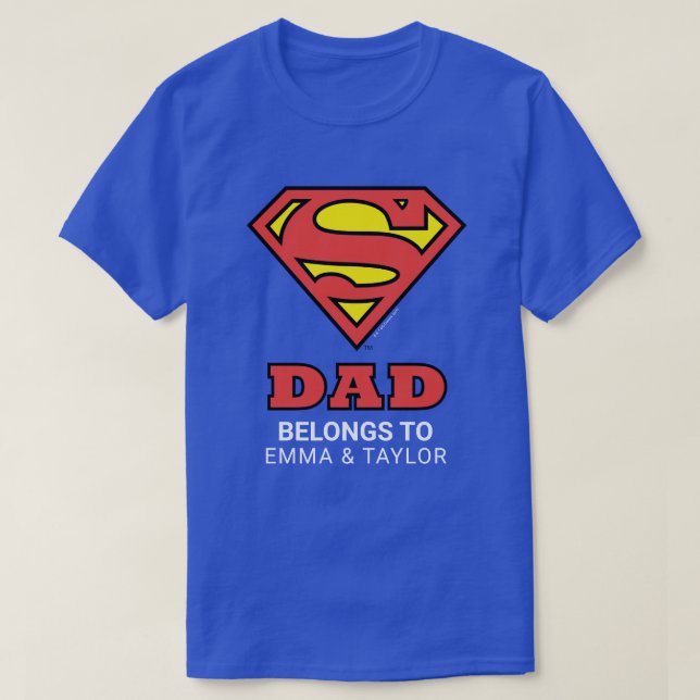 Superman | Este Super Pai Pertence À Camisa T (Frente do Design)