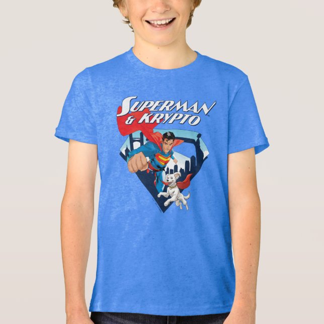 Superman & Krypto Soar (Frente)