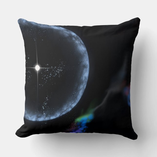 "Supernova Cósmica" Almofada de Arremesso (Frente)