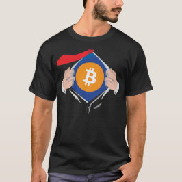 Superpoderado por Bitmoney! Camiseta