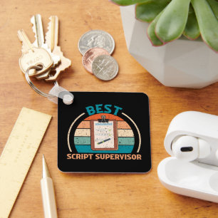 Supervisor de Melhor Script - Chaveiro de Estilo R