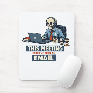 Supervivente de Reunião Mouse Pad Reunião Zoom D