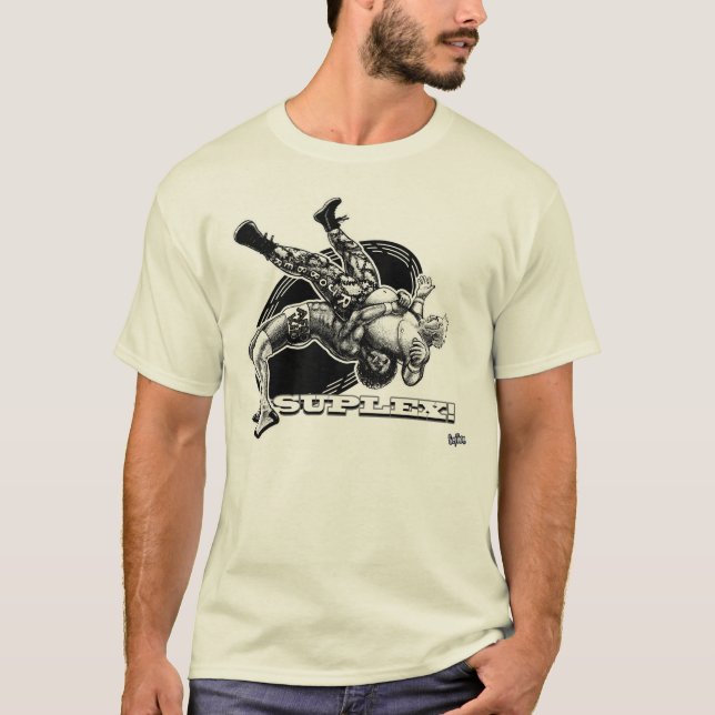 Suplex! pro camisa da luta (Frente)