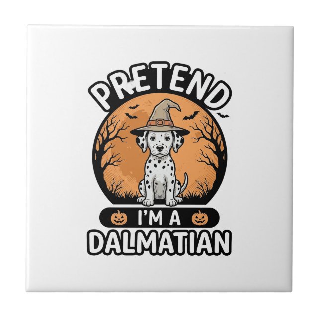 Suponha que eu seja um design de cachorro dalmata  (Frente)