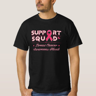 Suporte a camiseta de sensibilização de Canceres d