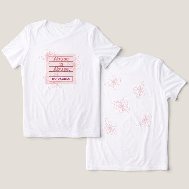 Suporte à capacitação para cicatrização de abusos  (Design Frente e Verso)