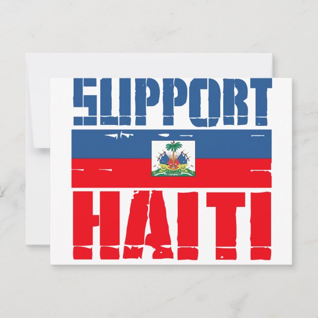 Suporte ao Haiti (Frente)