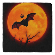 Suporte de Halloween do Rei Morcego Coroado