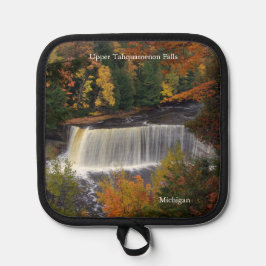 Suporte de panela das Cataratas Upper Tahquamenon