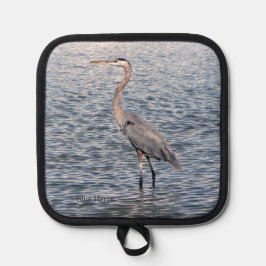 Suporte de panela Garça Azul
