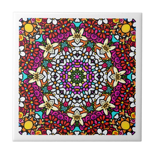 Suporte Groovy Heavenly Flower Power (Frente)