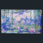 Suporte Para Cartão De Mesa Claude Monet - Lírios/Ninfas 1919<br><div class="desc">Lírios/Ninfas (W.1852) - Claude Monet,  Petróleo na Canvas,  1916-1919</div>