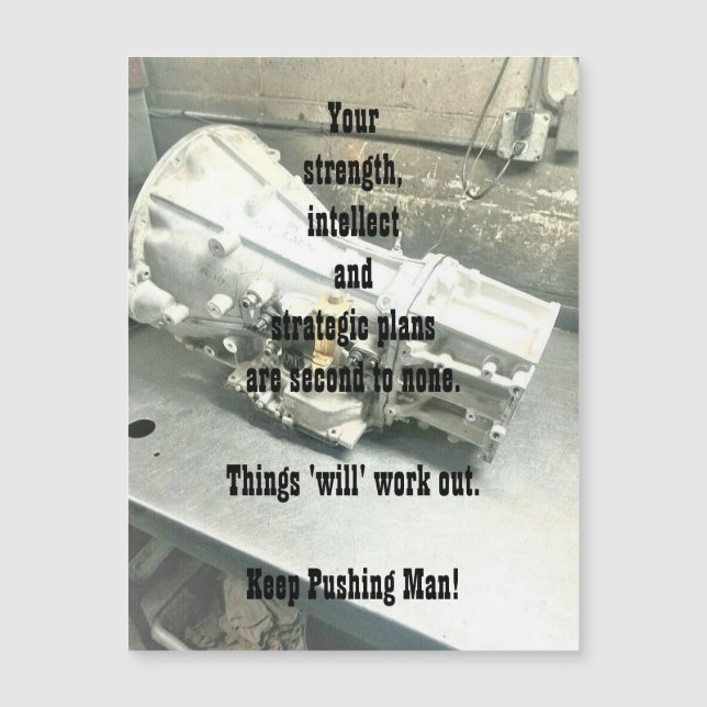 Suporte para o Cartão de Saudação Magnética (Frente)