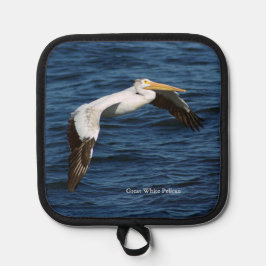 suporte para panela de Pelicano Branco