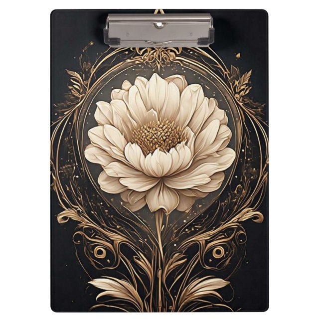Suporte para Prancheta de Escritório com Padrão Fl (Frente)