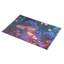 Cogumelos Coloridos, Cozinha Design, Placemat