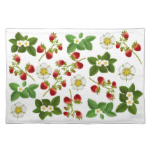 Morangos silvestres Placemat