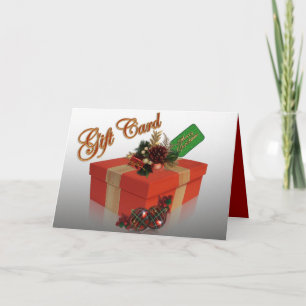 Suportes do dinheiro do cartão de Natal