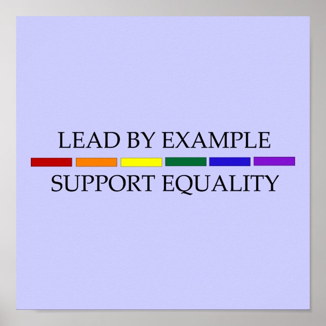 Support Equality Posters (Frente)