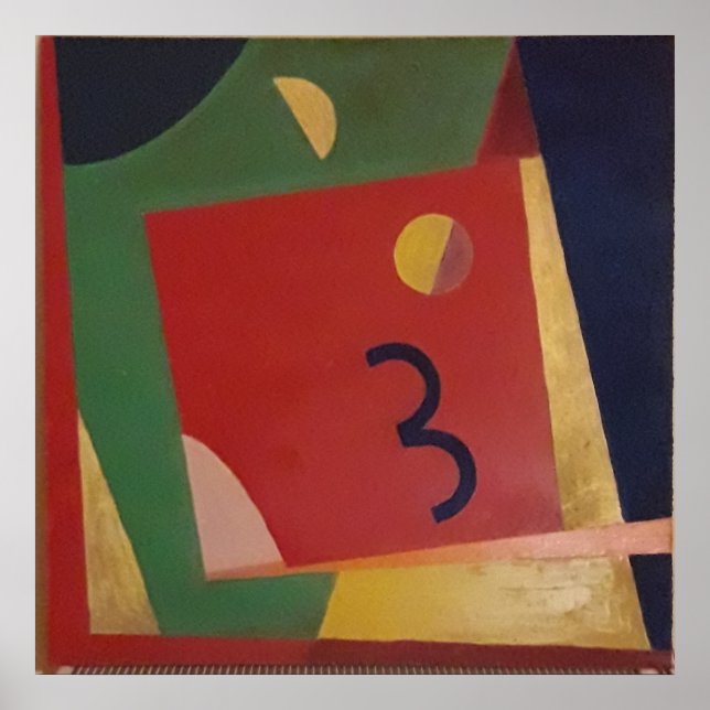 Suprematista Raphael Canossa Poster (Frente)