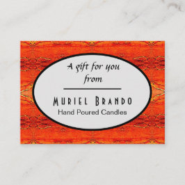 Suprimentos da Rustic Candle Company - Cartão Incl