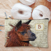 Suprimentos de Tricô Alpaca Monograma