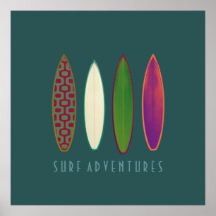 surf aventuras décor impressão