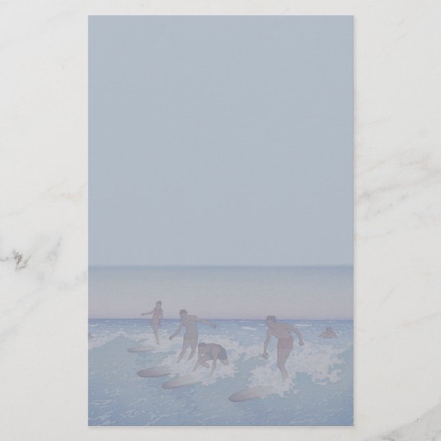 Surf-Cavaleiros, Honolulu - artigos de papelaria (Frente)