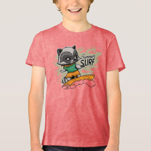 Surf de Verão: Raccoon Rider nas ondas