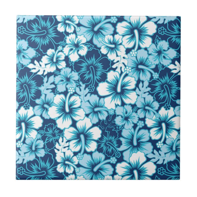 Surf Floral Hibiscus Pattern (Frente)