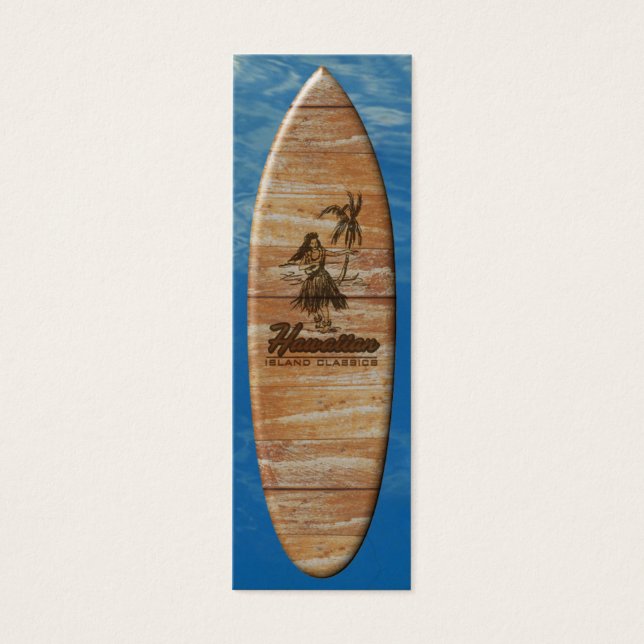 Surf Shack Hawaiian Faux Wood (Frente)
