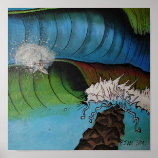 "Surfar na Poster de entrada"